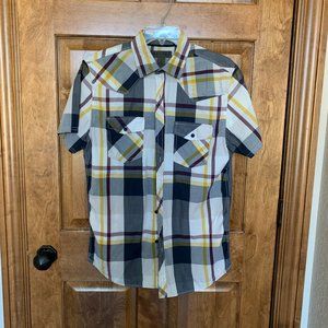 Decree Men's Short Sleeve Button Down